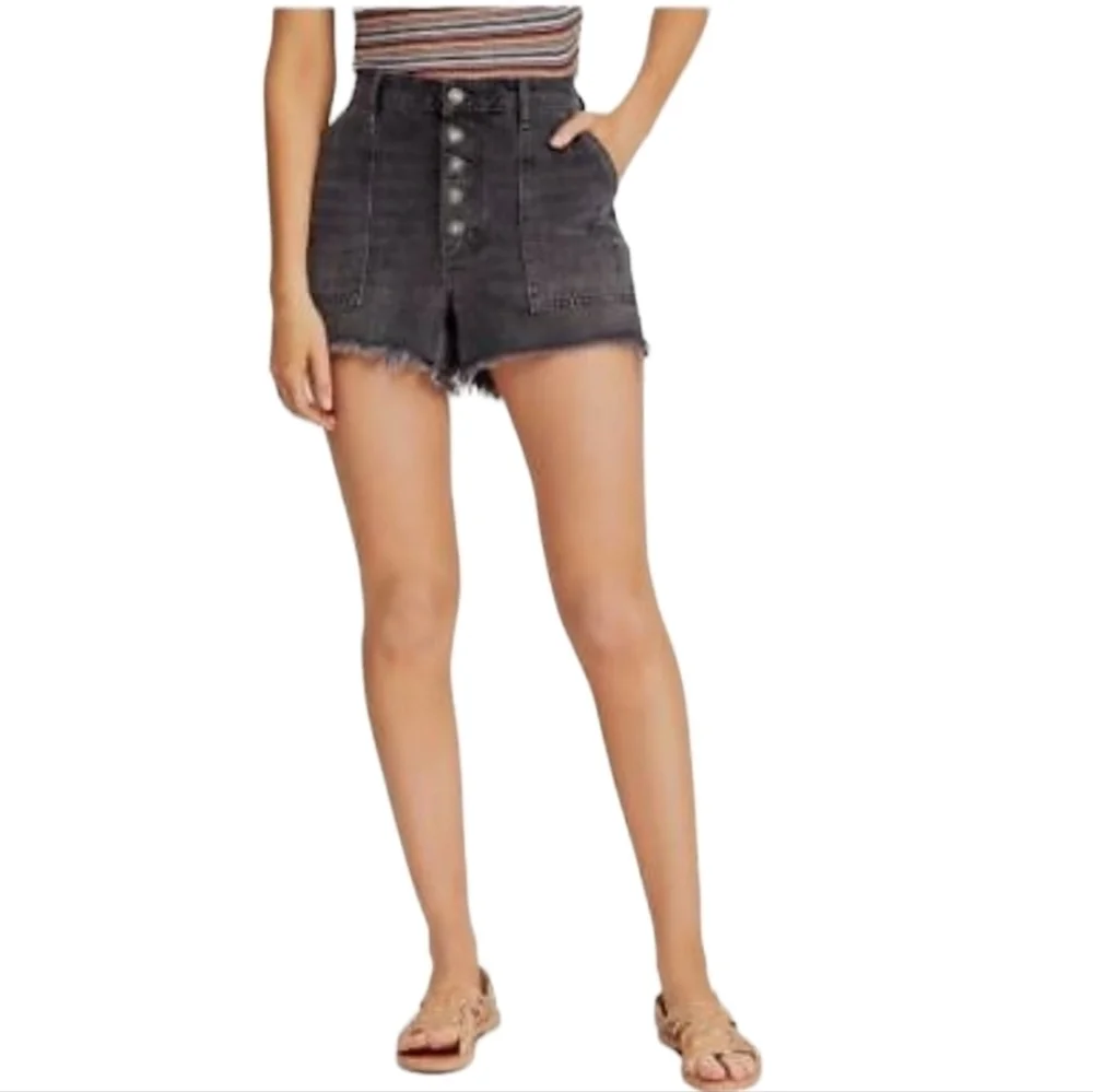 Free People Jesse Cut-off Denim Shorts